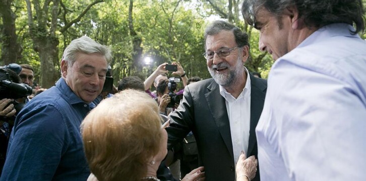 Mariano Rajoy inicia el curso político con un acto en Cotobade (Pontevedra)
