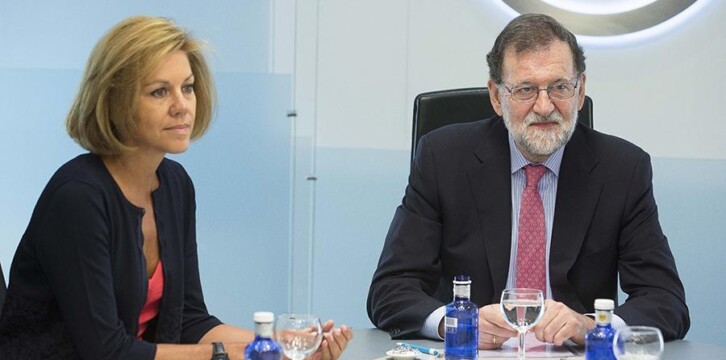 Mariano Rajoy preside la reunión del Comité de Dirección del PP