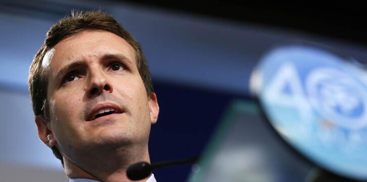 El vicesecretario de Comunicación del PP, Pablo Casado