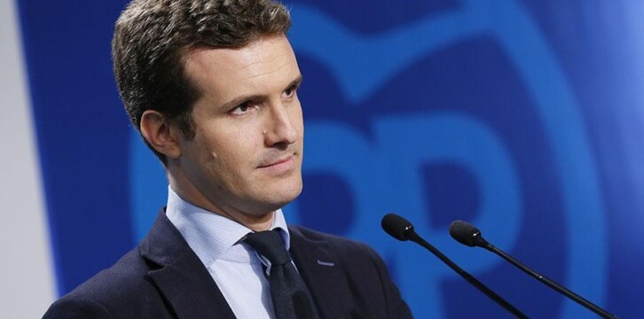 Rueda de prensa de Pablo Casado