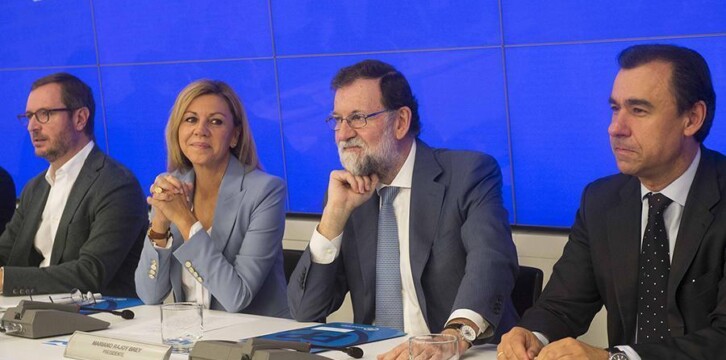Mariano Rajoy preside la reunión del Comité Ejecutivo Nacional