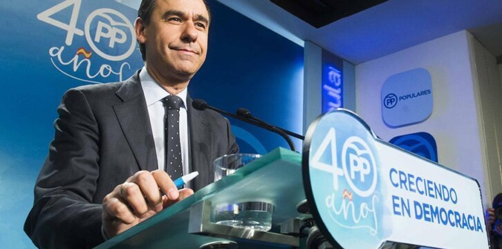 El coordinador general del PP, Fernando Martínez-Maillo