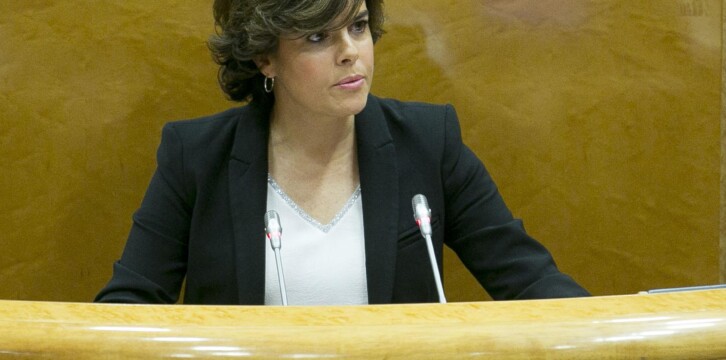 La vicepresidenta del Gobierno interviene en el Senado sobre la aplicación del art. 155