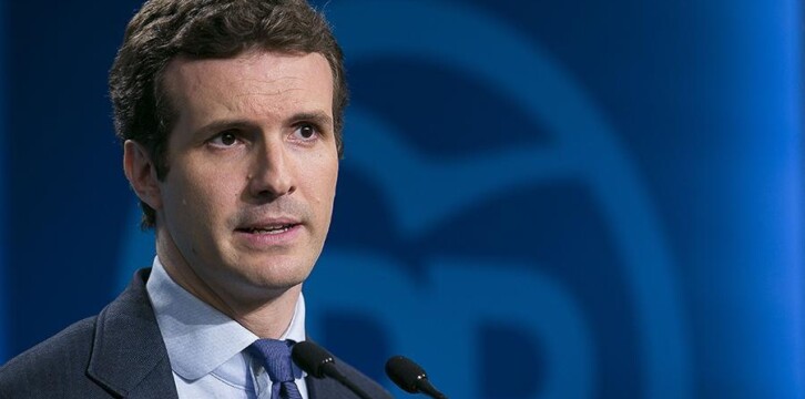 El vicesecretario de Comunicación del PP, Pablo Casado