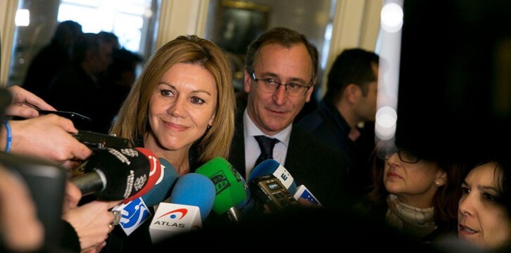 Mª Dolores Cospedal asiste a la entrega del Premio Gregorio Ordóñez 2017