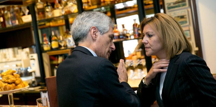 Mª Dolores Cospedal asiste a la entrega del Premio Gregorio Ordóñez 2017