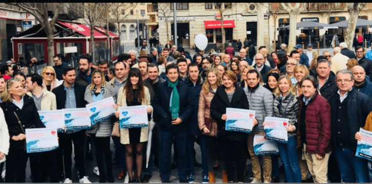 BIel Company en la manifestación convocada por la plataforma Mos Movem