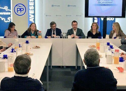 El vicesecretario de Política Social y Sectorial del Partido Popular, Javier Maroto, en Vitoria