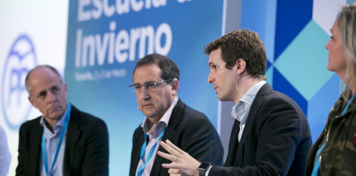 Pablo Casado en la Escuela de Invierno