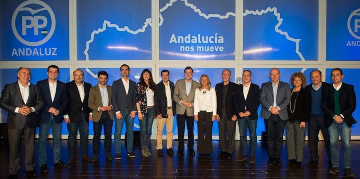 Acto de presentación de candidaturas del PP Andaluz