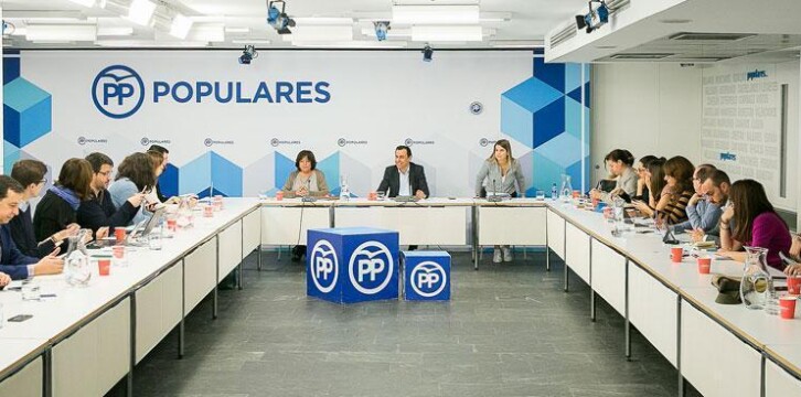 Desayuno informativo de Fernando Martínez Maillo con periodistas acerca de la Convención Nacional de Sevilla