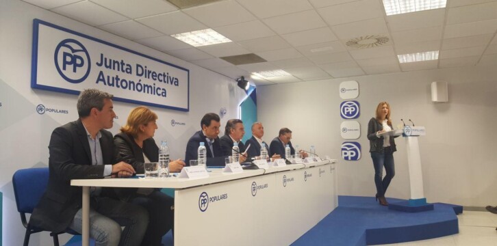 Fernando Martínez Maillo participa en la Junta Directiva del PP de Aragón