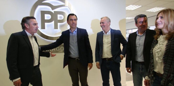 Fernando Martínez Maillo participa en la Junta Directiva del PP de Aragón