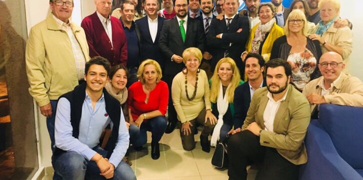 Ramón Moreno participa en un encuentro con afiliados y simpatizantes del PP Puerto de la Cruz