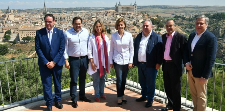 Mª Dolores Cospedal preside la reunión de Presidentes Provinciales del PP de Castilla-La Mancha