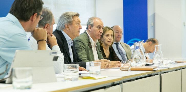 Reunión del Comité Organizador del Comité del 19 Congreso Nacional Extraordinario del Partido Popular