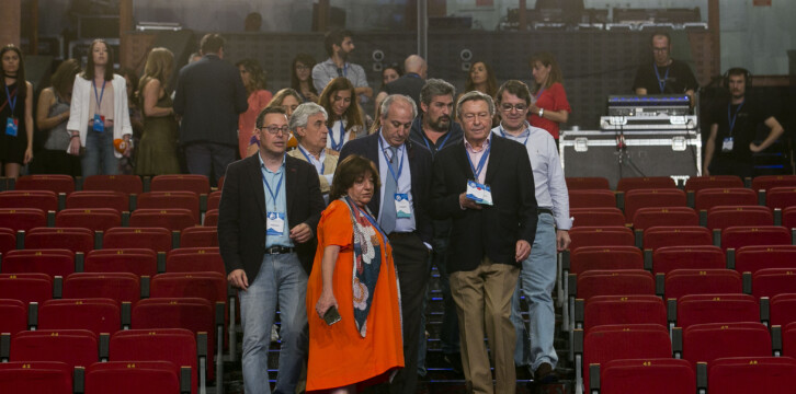 Visita del COC a las instalaciones del XIX Congreso Nacional Extraordinario del Partido Popular