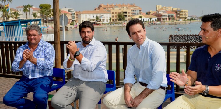 Teodoro Garcia Egea en un acto del PP de Murcia