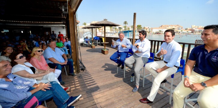 Teodoro Garcia Egea en un acto del PP de Murcia