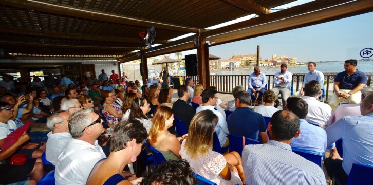 Teodoro Garcia Egea en un acto del PP de Murcia