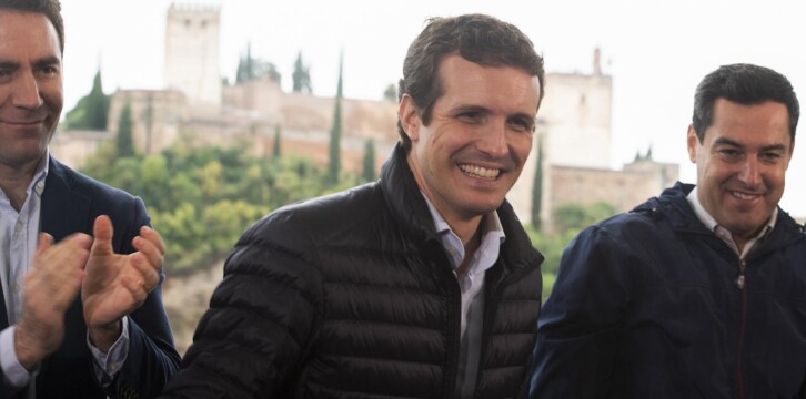 Presentación de los cabeza de lista del PP para las elecciones andaluzas