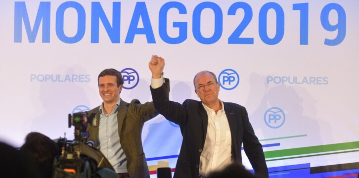 Pablo Casado y José Antonio Monago