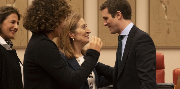 Reunión del Grupo Parlamentario del Partido Popular en el Congreso de los Diputados