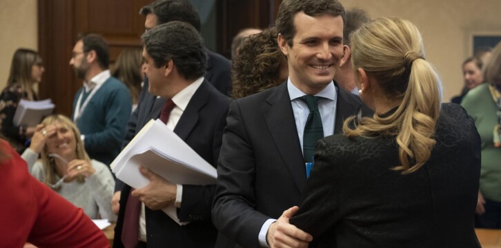 Reunión del Grupo Parlamentario del Partido Popular en el Congreso de los Diputados