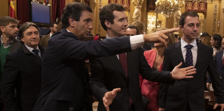 Visita de Pablo Casado a Palma de Mallorca