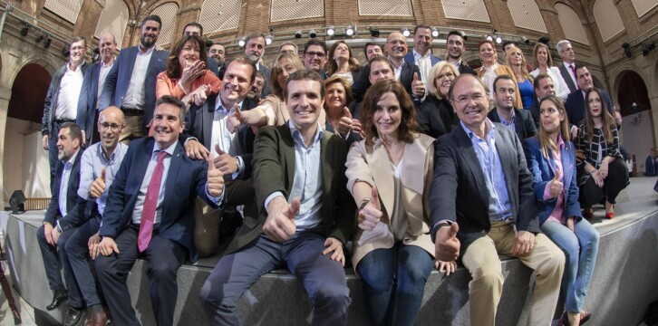 Presentación de candidatos de zona Este de Madrid