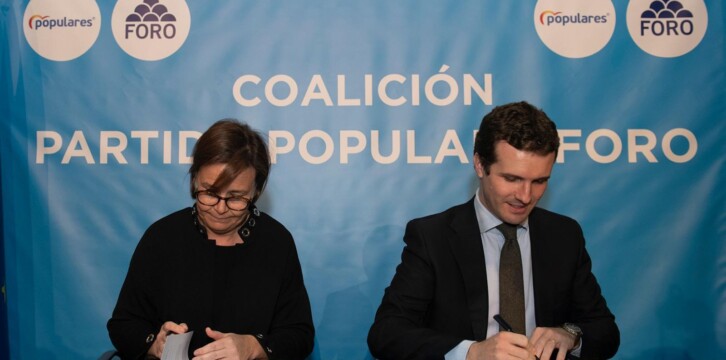 Pablo Casado en Oviedo