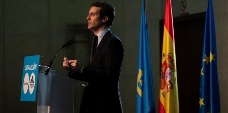 Pablo Casado en Oviedo