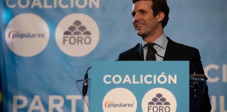 Pablo Casado en Oviedo