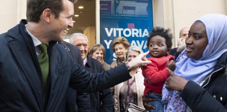 Visita a Vitoria de Pablo Casado