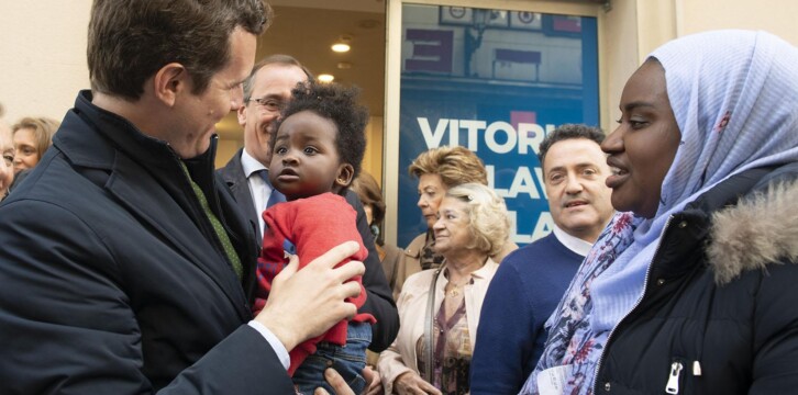 Visita a Vitoria de Pablo Casado