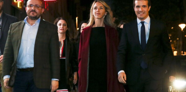 Presentación de Cayetana Álvarez de Toledo como candidata número 1 por Barcelona