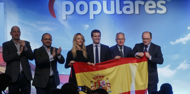 Presentación de Cayetana Álvarez de Toledo como candidata número 1 por Barcelona