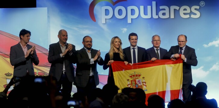 Presentación de Cayetana Álvarez de Toledo como candidata número 1 por Barcelona