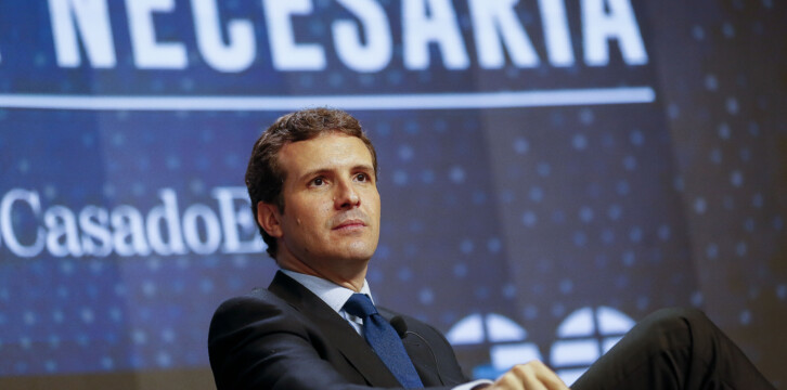 Fotos presidente Pablo Casado Foro El Mundo