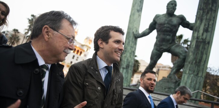 Pablo Casado en Ceuta