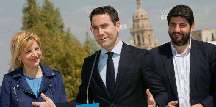 Presentación de los candidatos del Partido Popular de Murcia al Congreso y al Senado