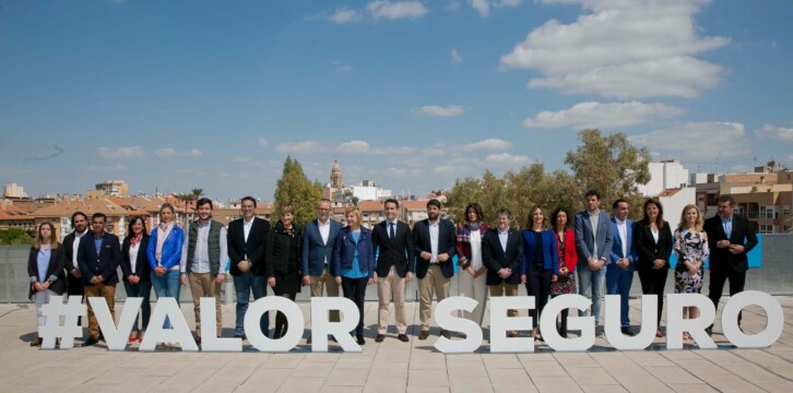 Presentación de los candidatos del Partido Popular de Murcia al Congreso y al Senado