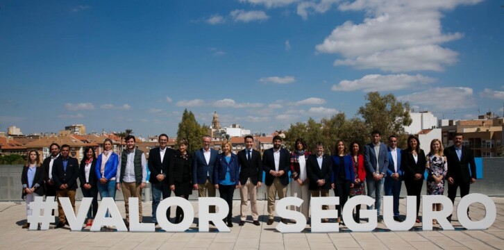 Presentación de los candidatos del Partido Popular de Murcia al Congreso y al Senado