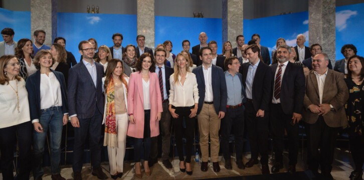 Presentación de los cabezas de lista del PP al Congreso de los Diputados