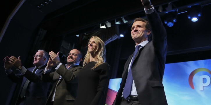 Titulares Pablo Casado en Barcelona