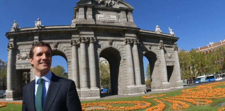 Pablo Casado en Madrid