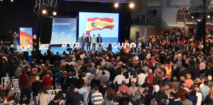 Teodoro García Egea en Murcia