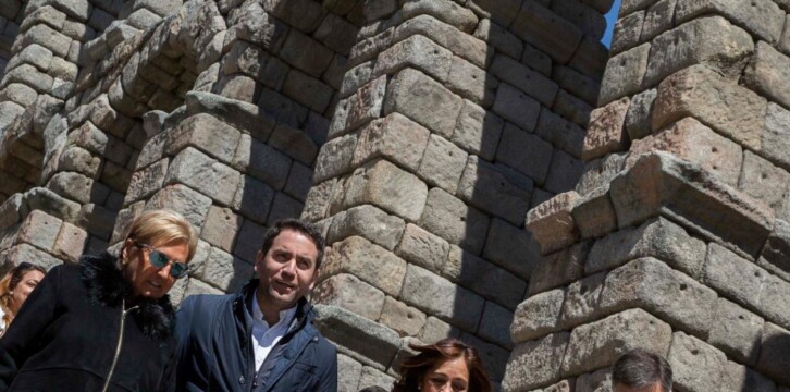 Teodoro García Egea en Segovia