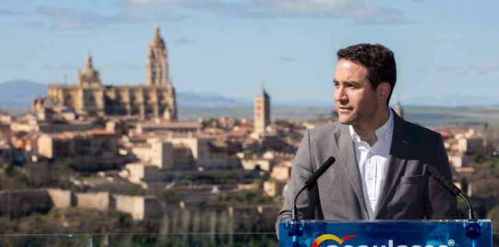 Teodoro García Egea en Segovia