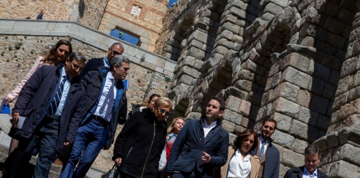 Teodoro García Egea en Segovia